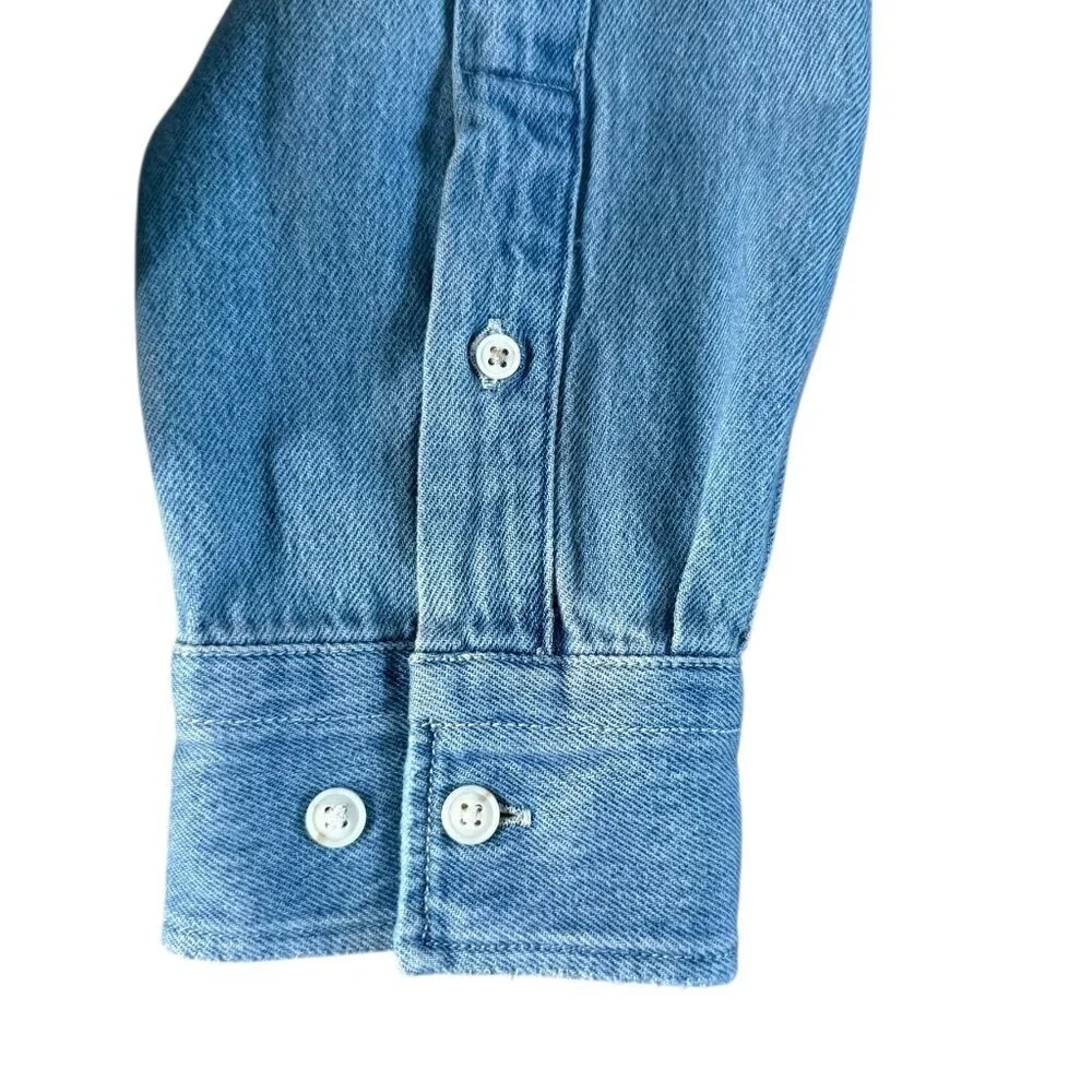 Banana Republic Relaxed-Fit Denim Shirt Mens Size Large